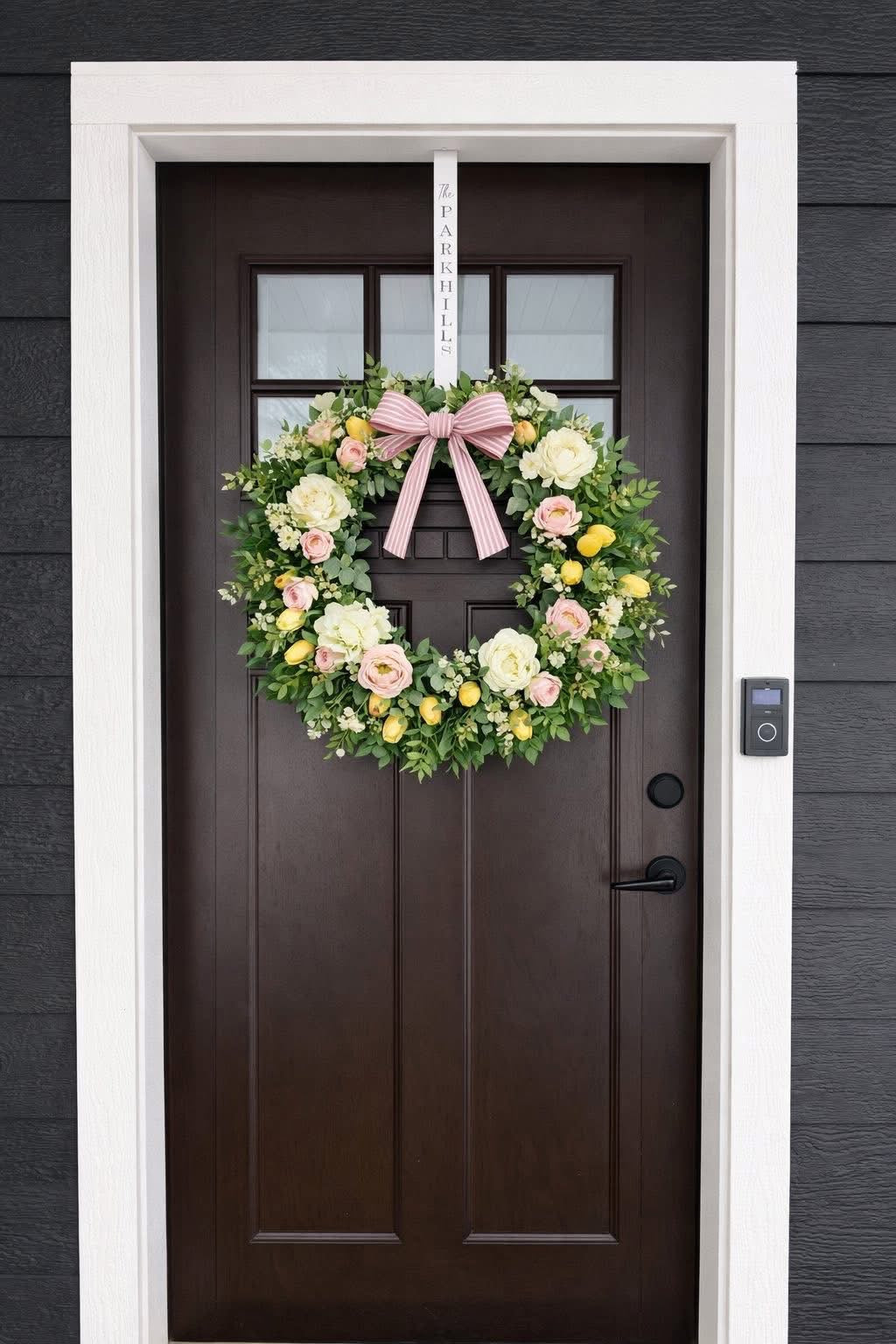 Metal Personalized Door Hanger