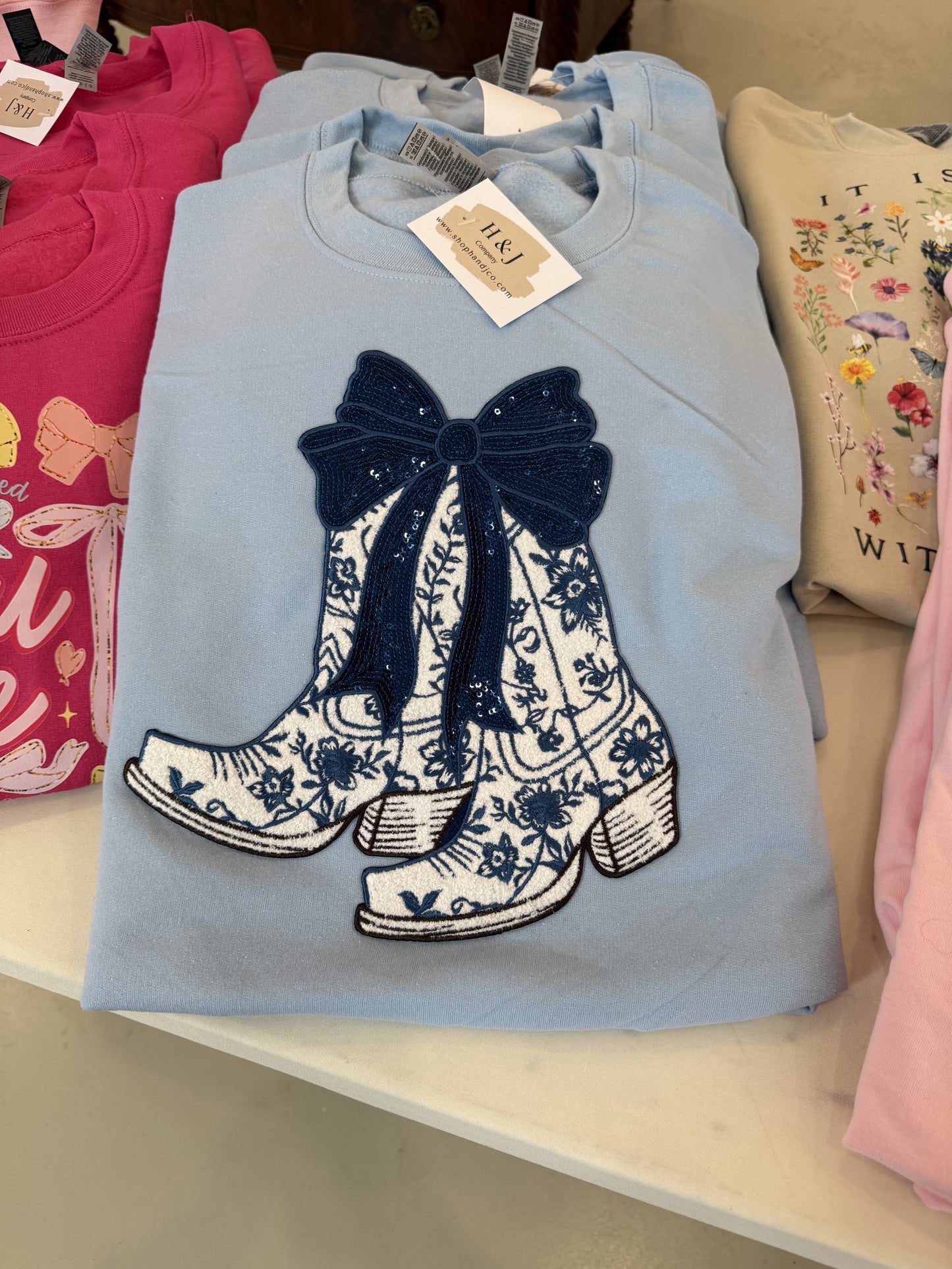 Cowboy Sparkle Sweatshirt