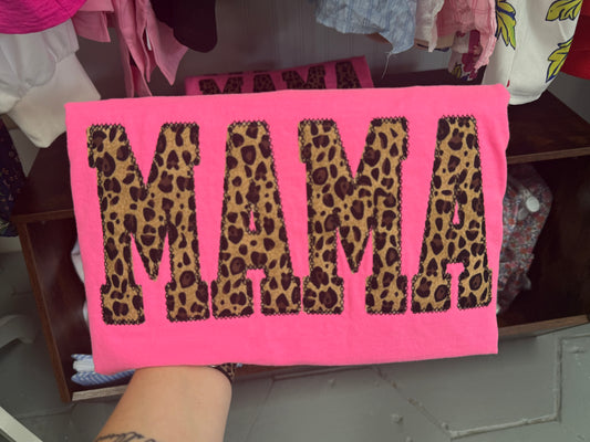 Leopard MAMA Tee