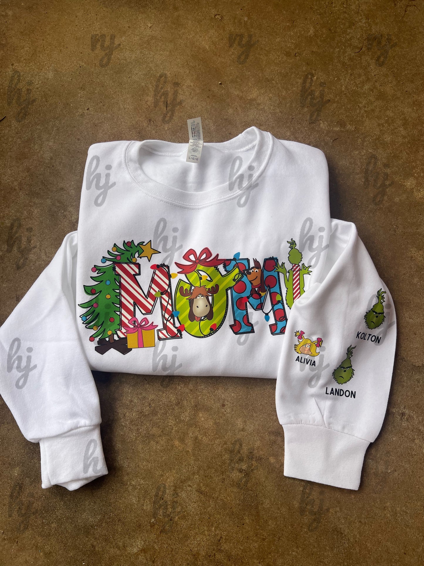 Custom Christmas Crewneck