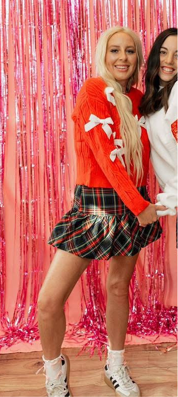 Red Bow Sweater
