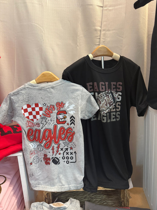 Lets GO Eagles Tee