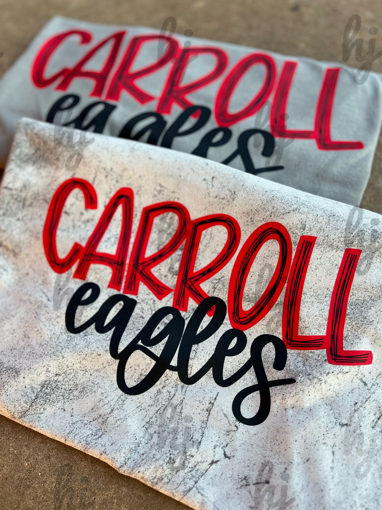 Custom School Name Tees