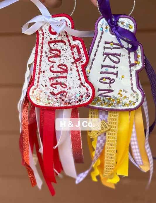 Megaphone Bag Tag