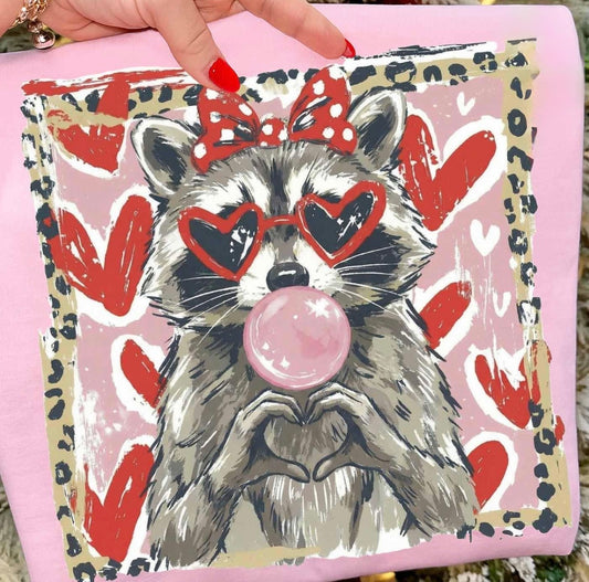 Raccoon Valentine