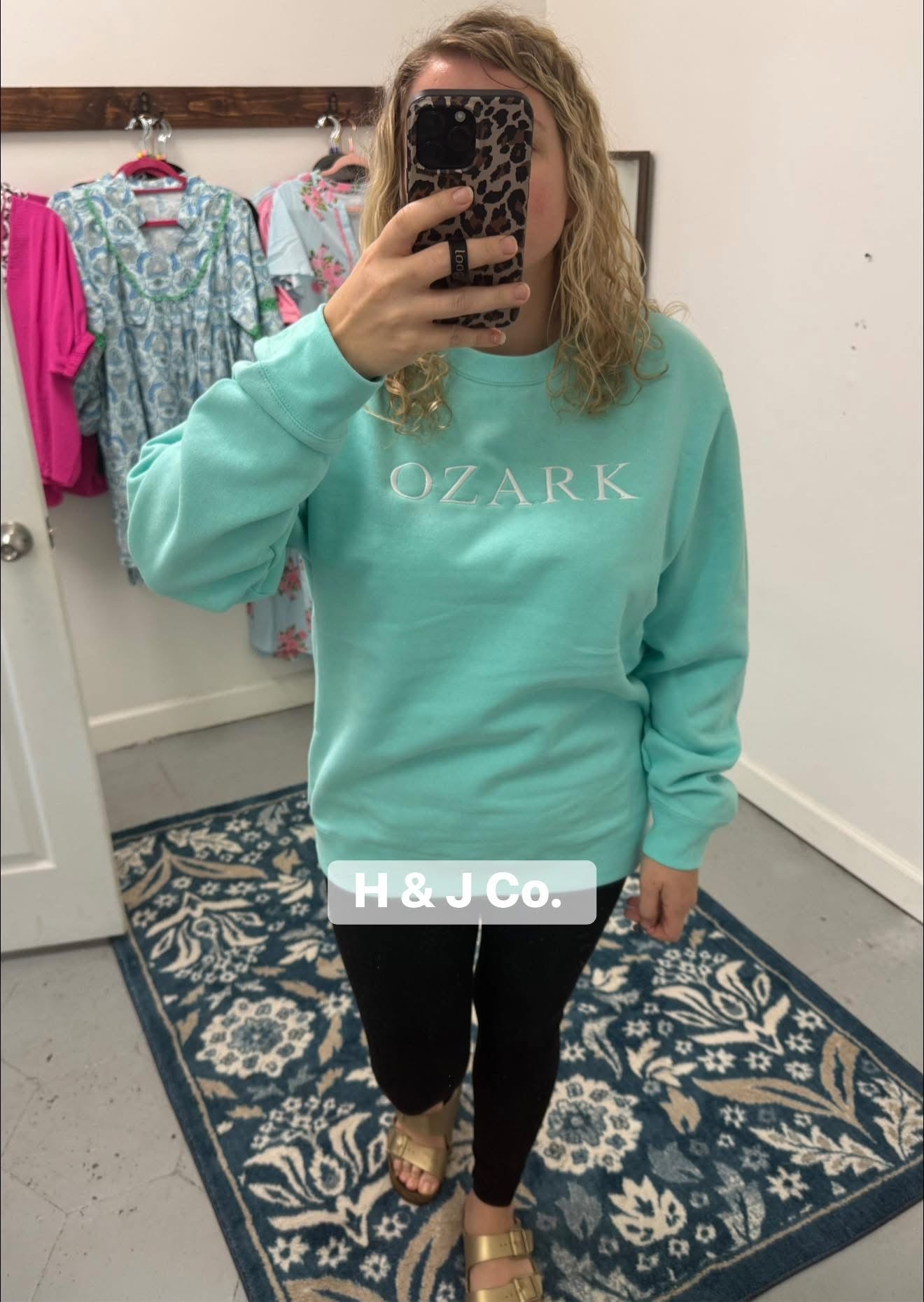 Ozark Embroidered Sweatshirt