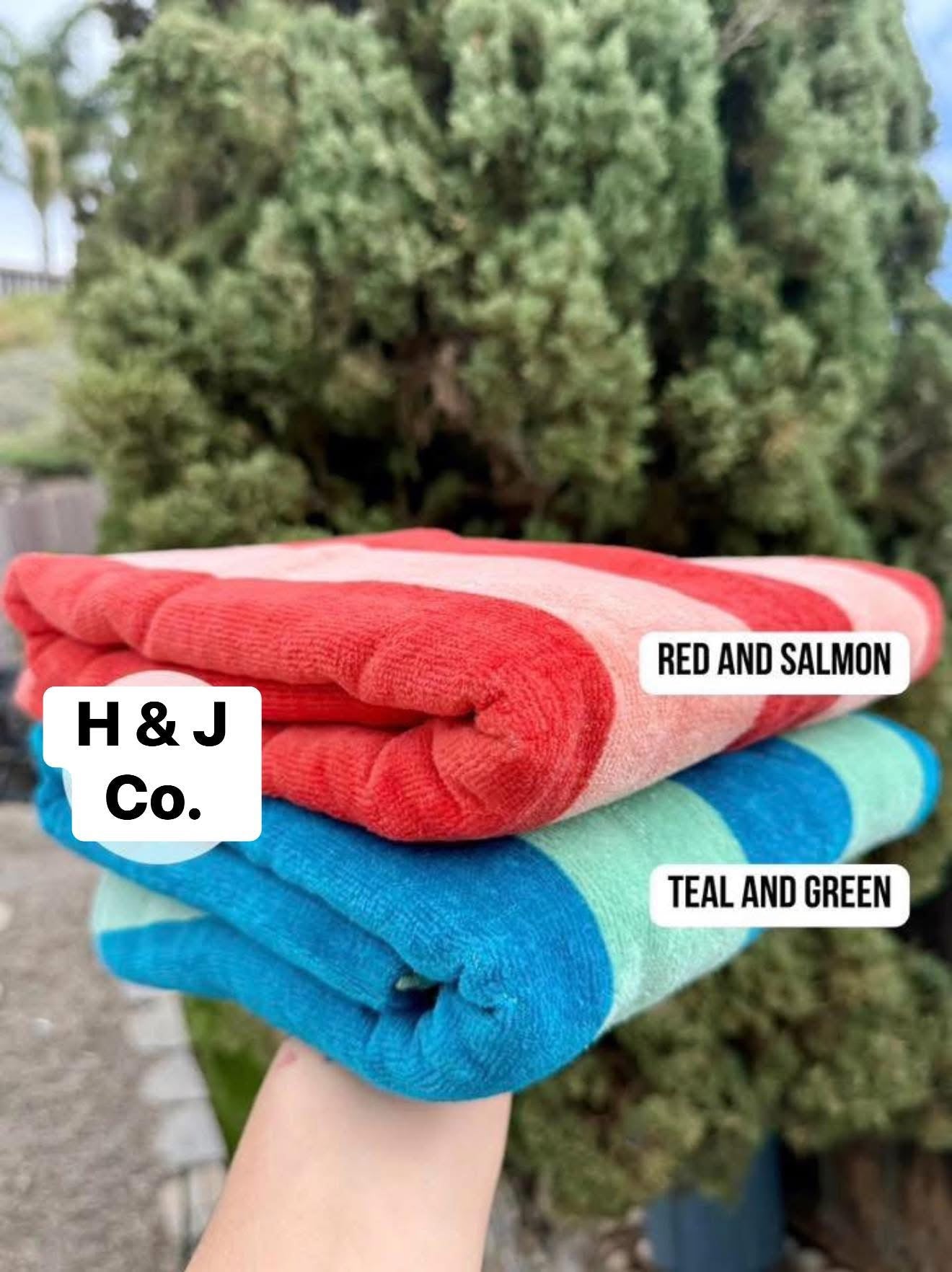 Monogrammed Beach Towel
