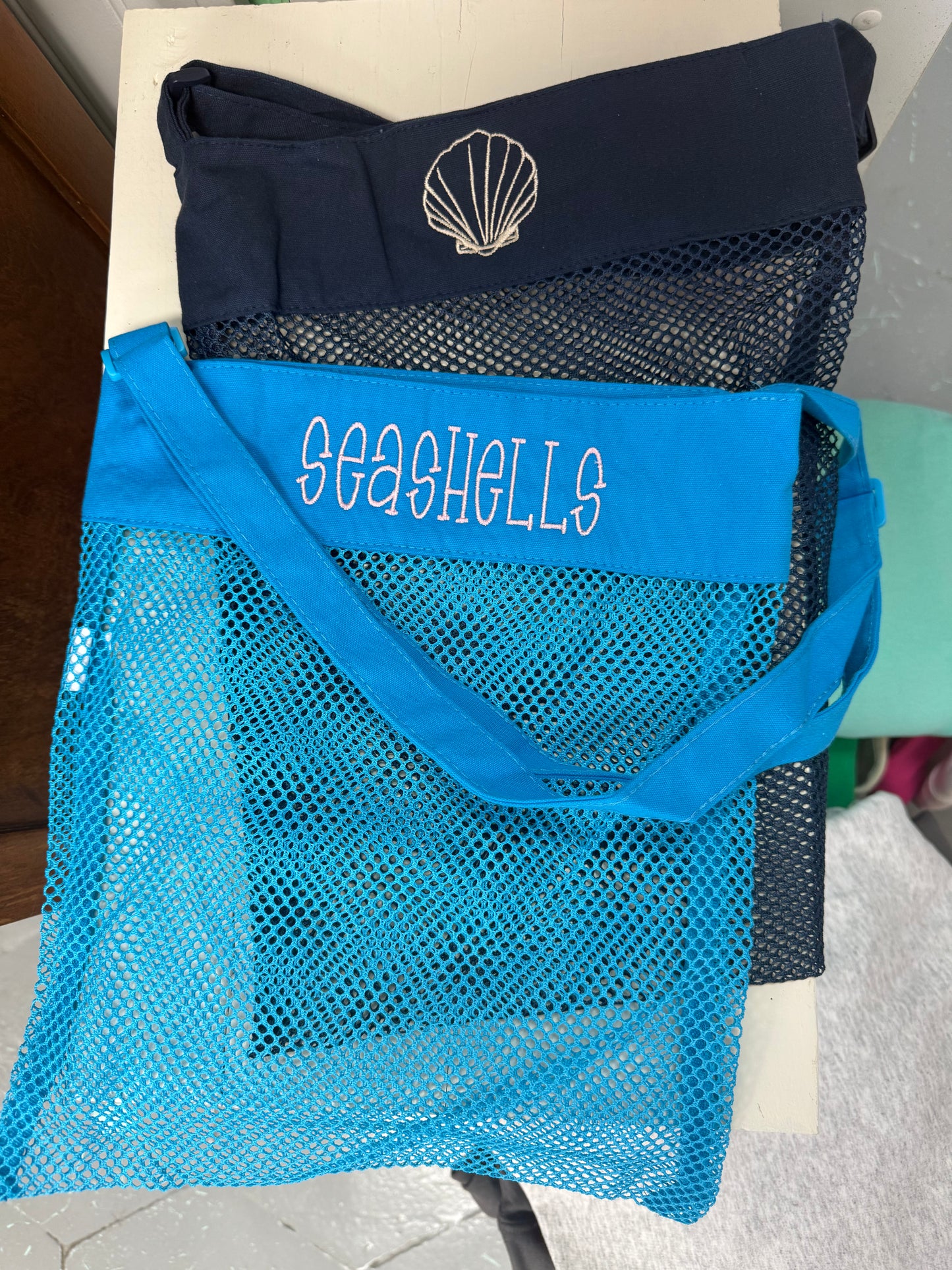 By the Sea Shore Shell Bags