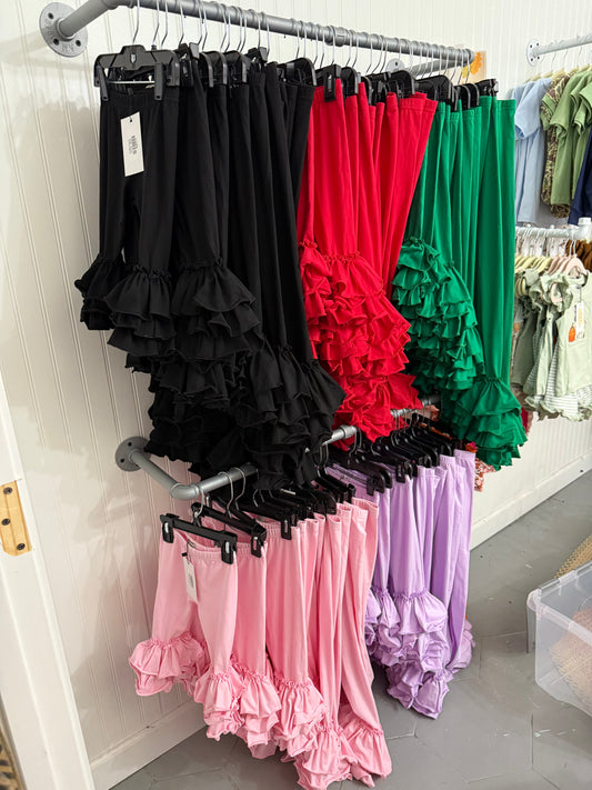 Ruffle Pants