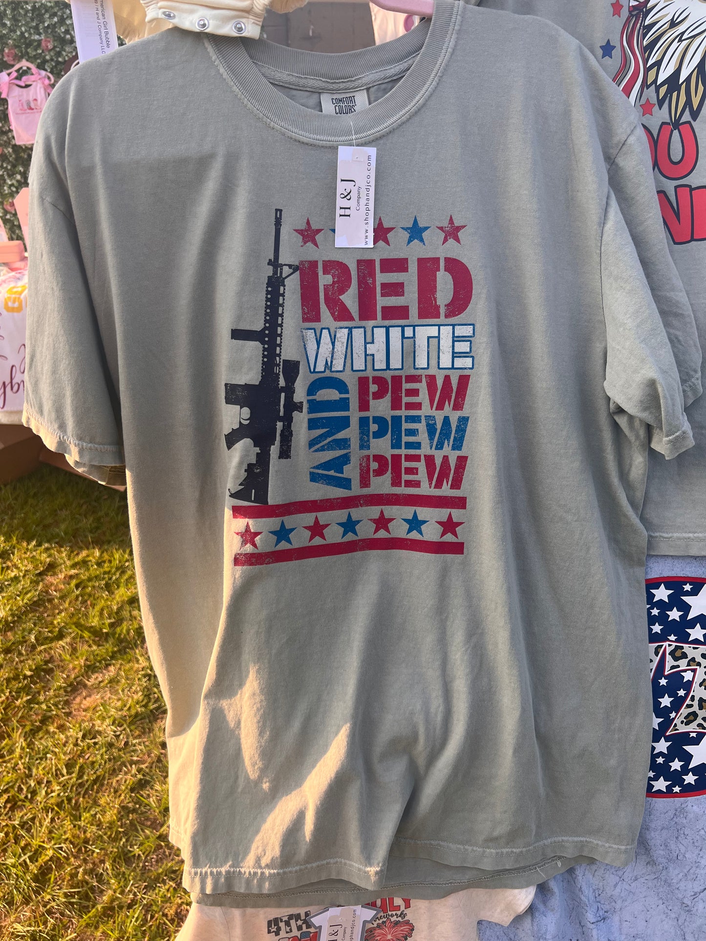 Red, White & Pew Tee